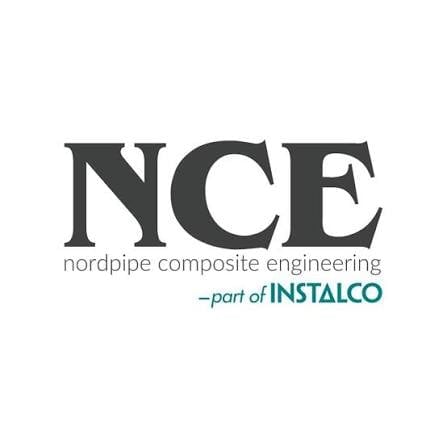 NCE Nordpipe Composite Engineering logo, part of INSTALCO